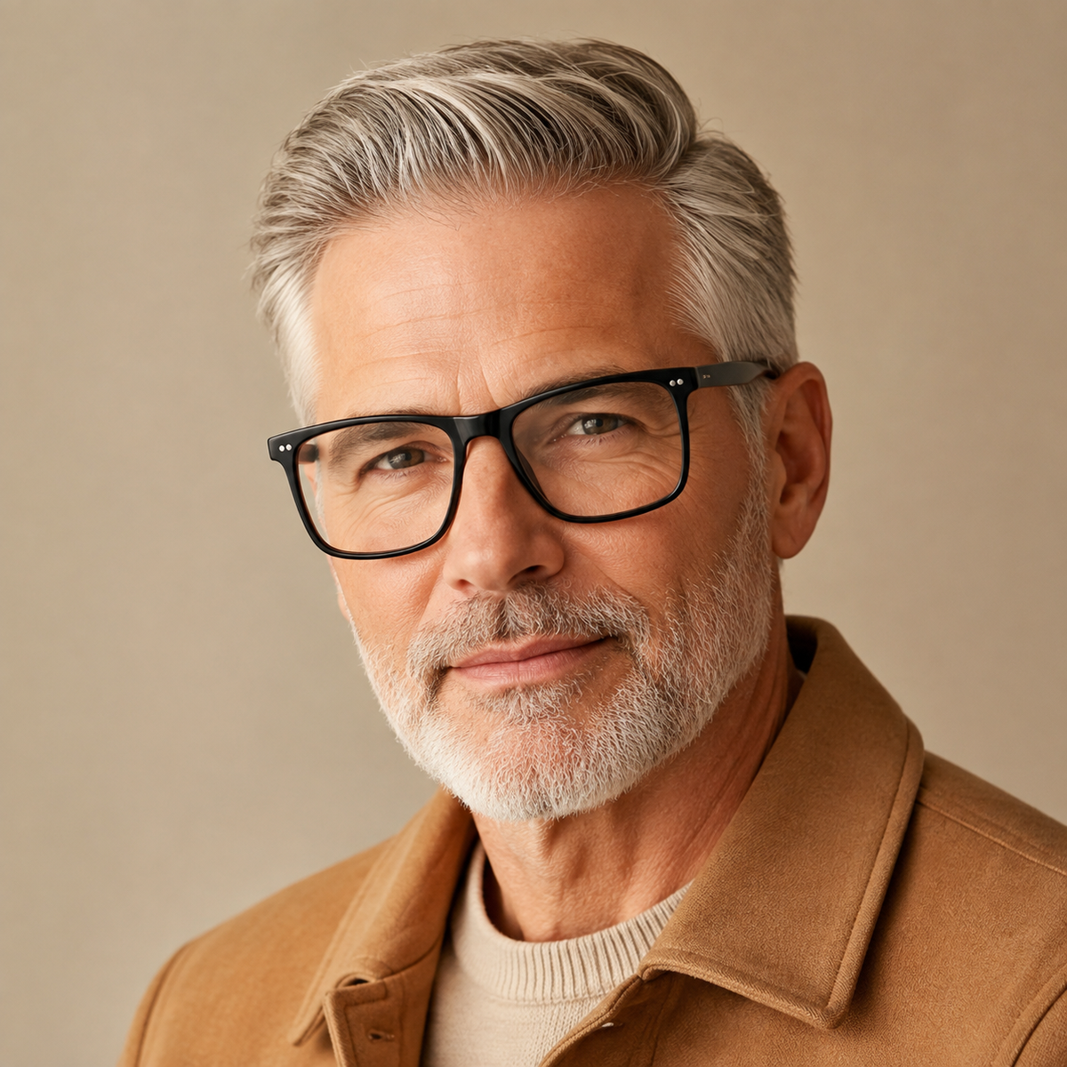 Hombre usando Basel — Acetato premium