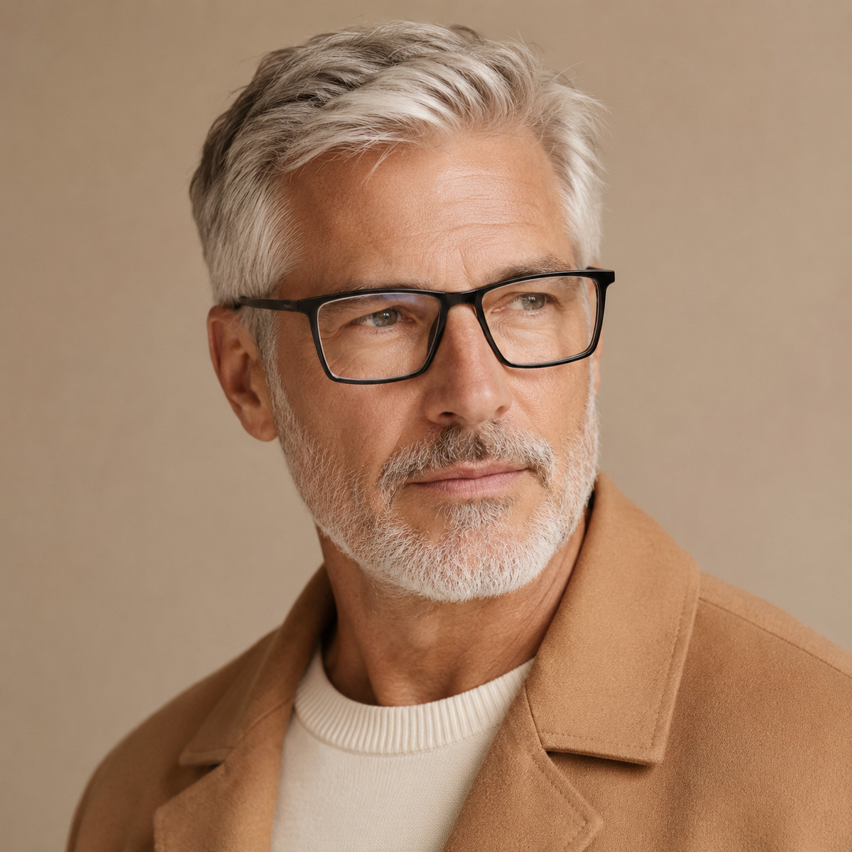 Hombre usando Salzburg — Acetato premium