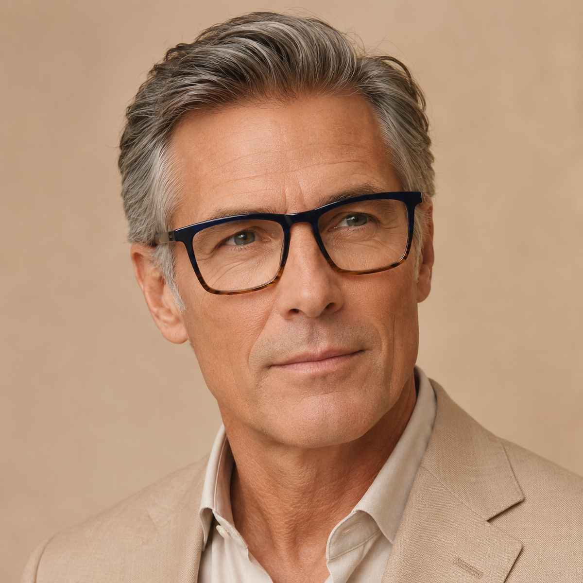 Hombre usando Bruges — Acetato premium