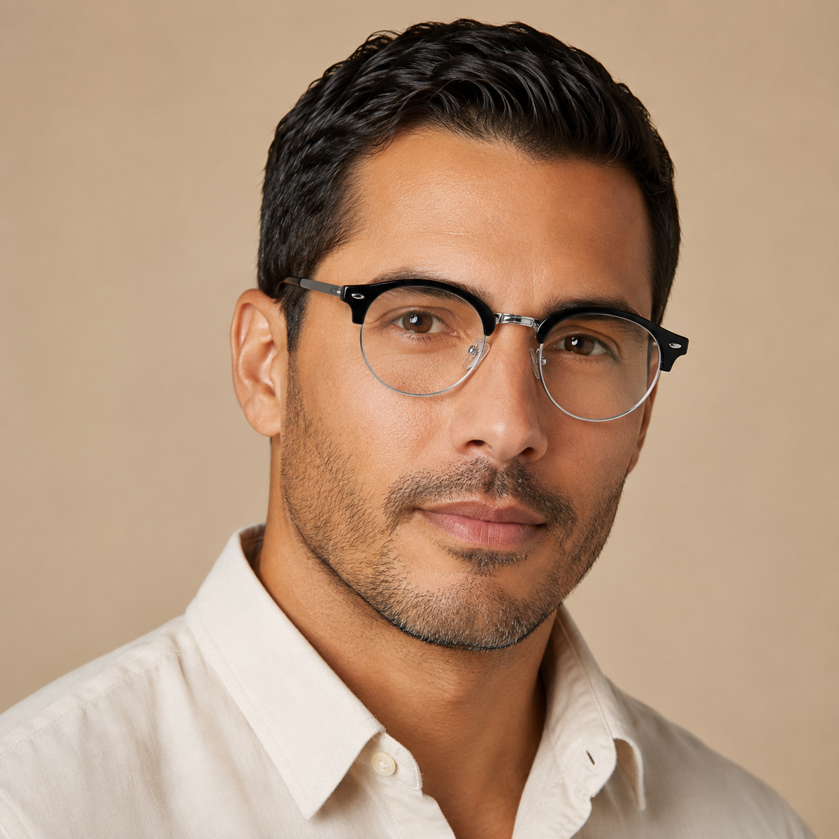 Hombre usando Dante — Acetato premium