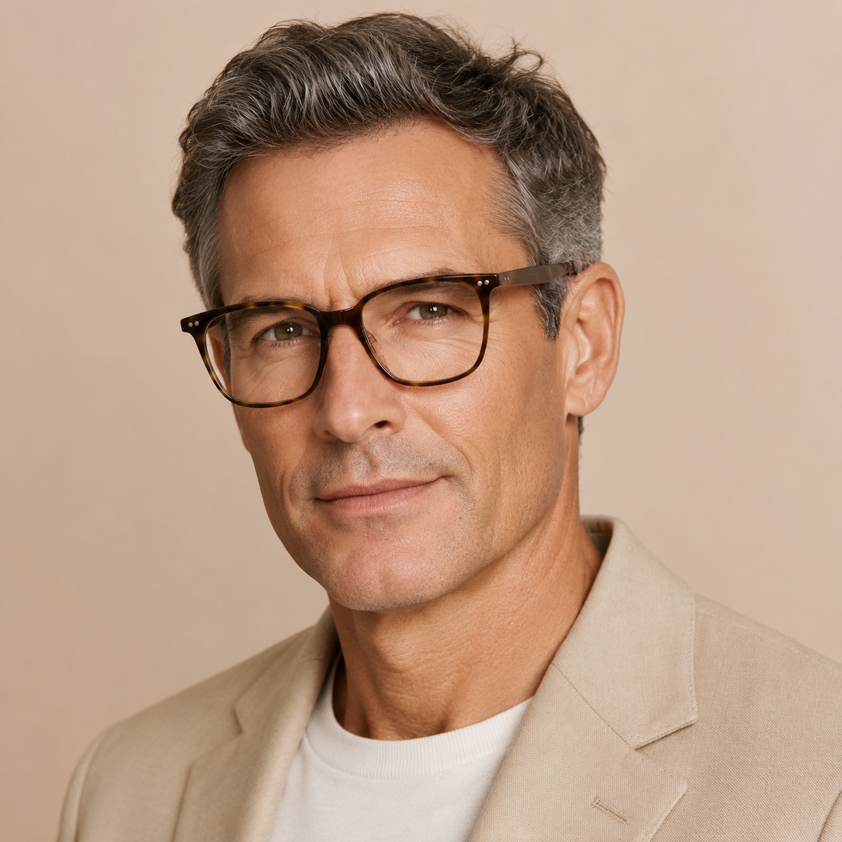 Hombre usando Dario — Acetato premium