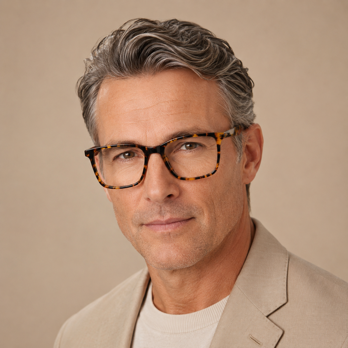 Hombre usando Lorenzo — Acetato premium